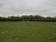 The memorial's location in the Garveston Community Open Space